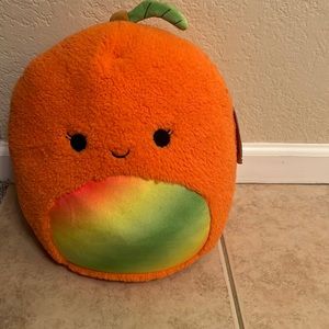 squishmallows official kellytoy plush 12 inch mango